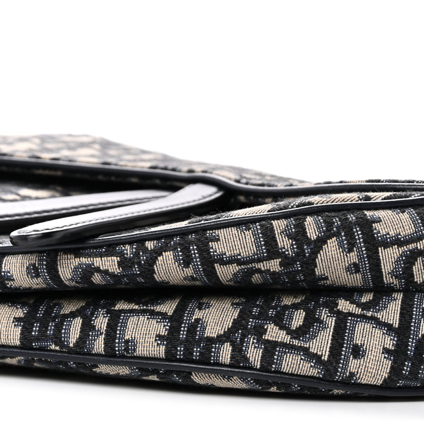 Oblique Saddle Bag Blue