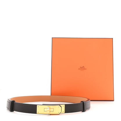 Odyssee Calfskin Kelly Belt Macassar