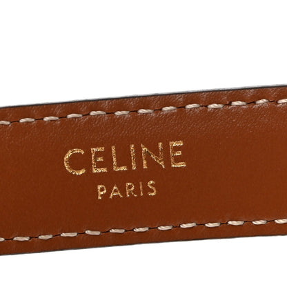 Box Calfskin Medium 25mm Triomphe Belt 75 30 Tan
