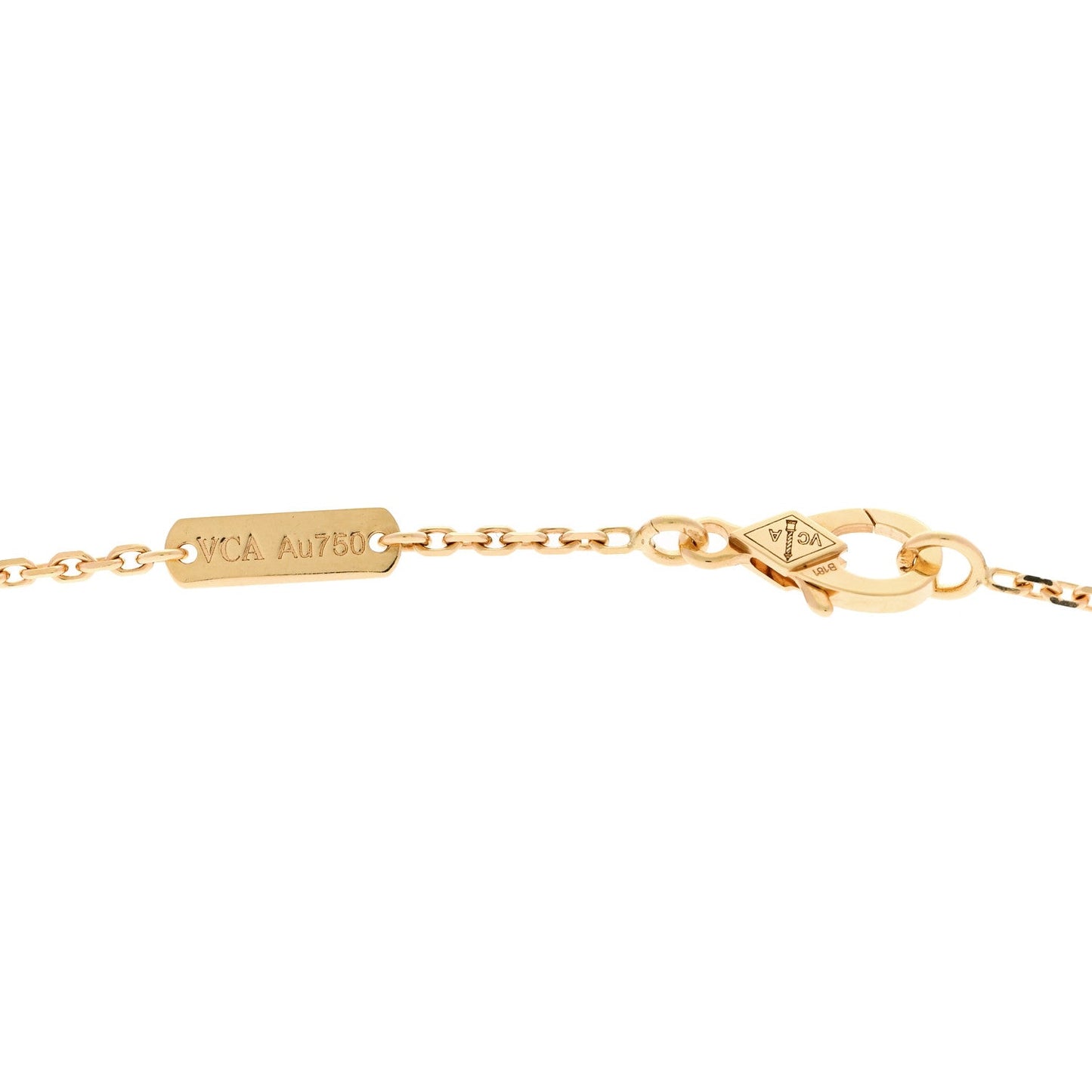 18K Yellow Gold Zodiac Cancer Pendant Necklace