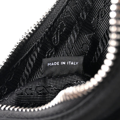 Re-Nylon Saffiano Re-Edition 2005 Shoulder Bag Black