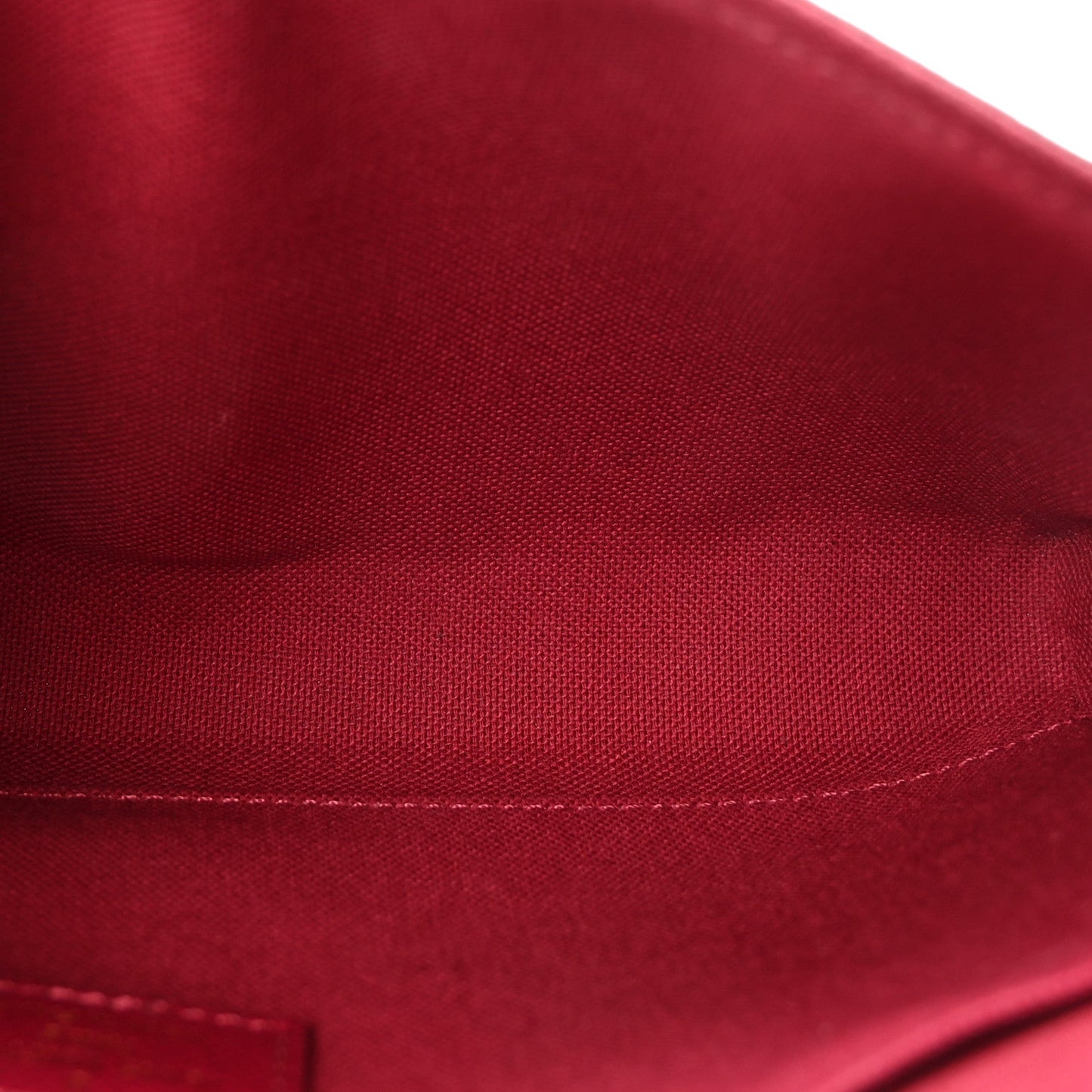 Monogram Pochette Felicie Chain Wallet Fuchsia