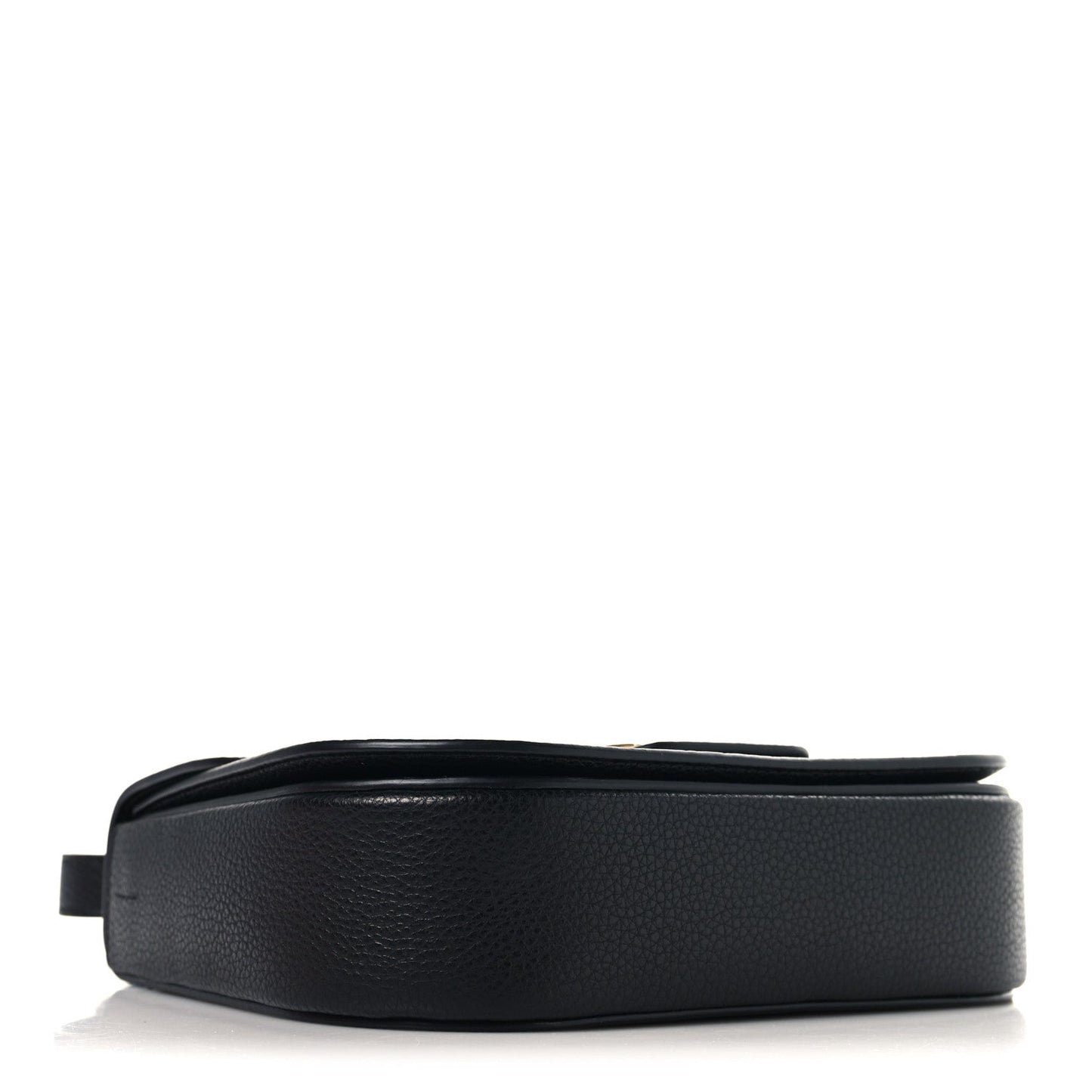 Calfskin Double Gancini Crossbody Black