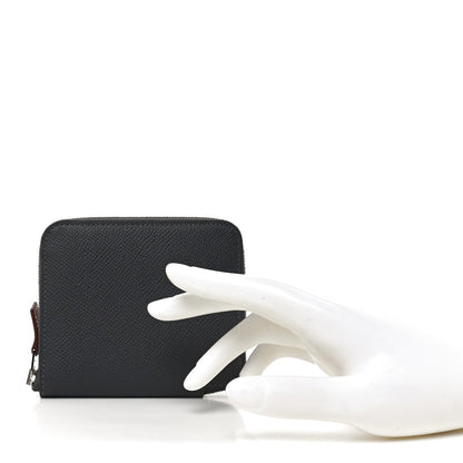 Epsom Silk'In Compact Wallet Ardoise Brume
