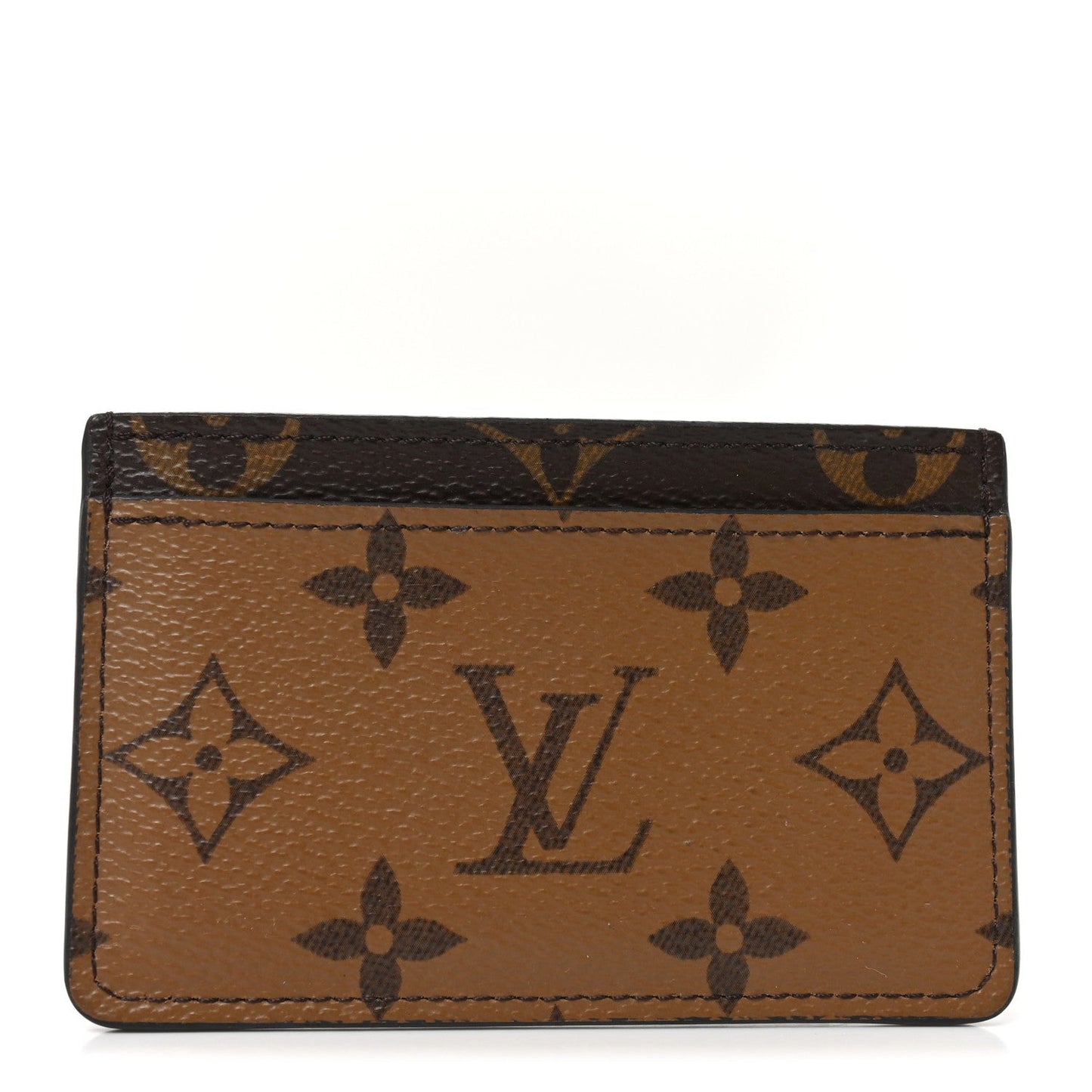 Reverse Monogram Card Holder