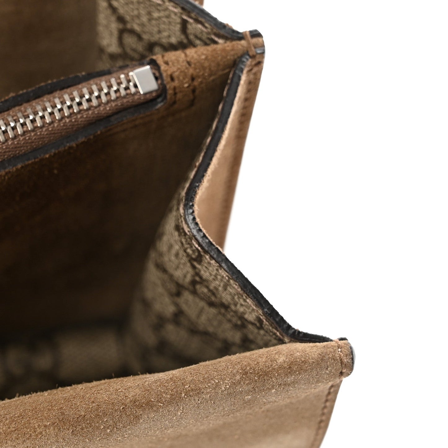 GG Supreme Monogram Small Dionysus Shoulder Bag Taupe