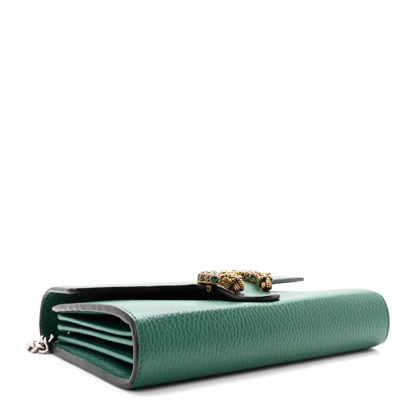 Calfskin Mini Dionysus Chain Wallet Emerald