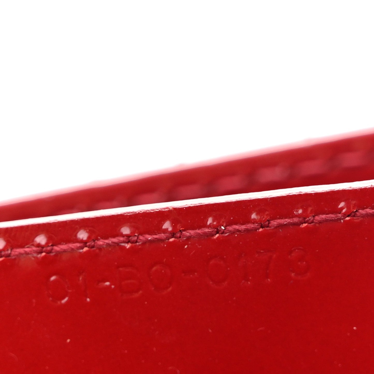 Patent Cannage Medium Lady Dior Red