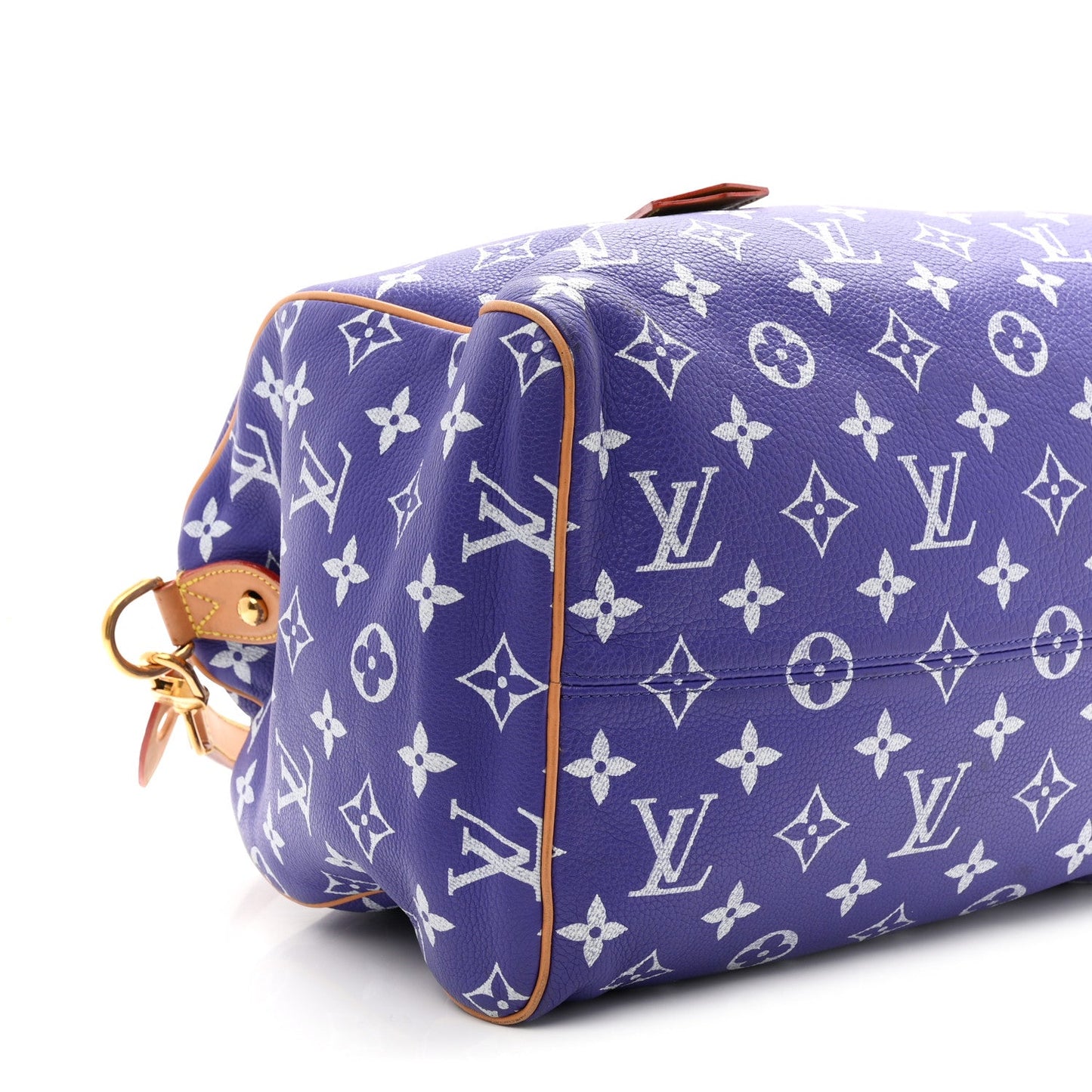 Calfskin Monogram Speedy P9 Bandouliere 40 Amethyst