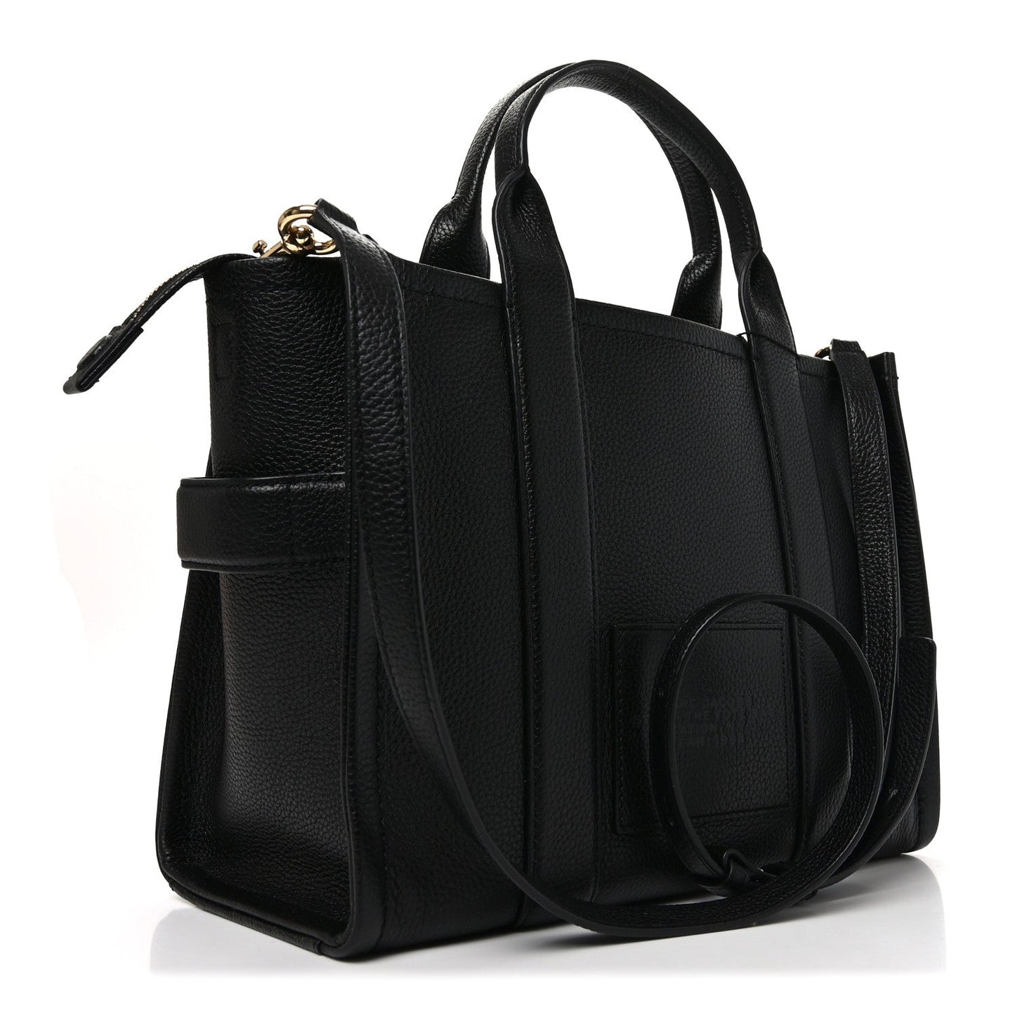 Grained Calfskin Medium The Tote Bag Black