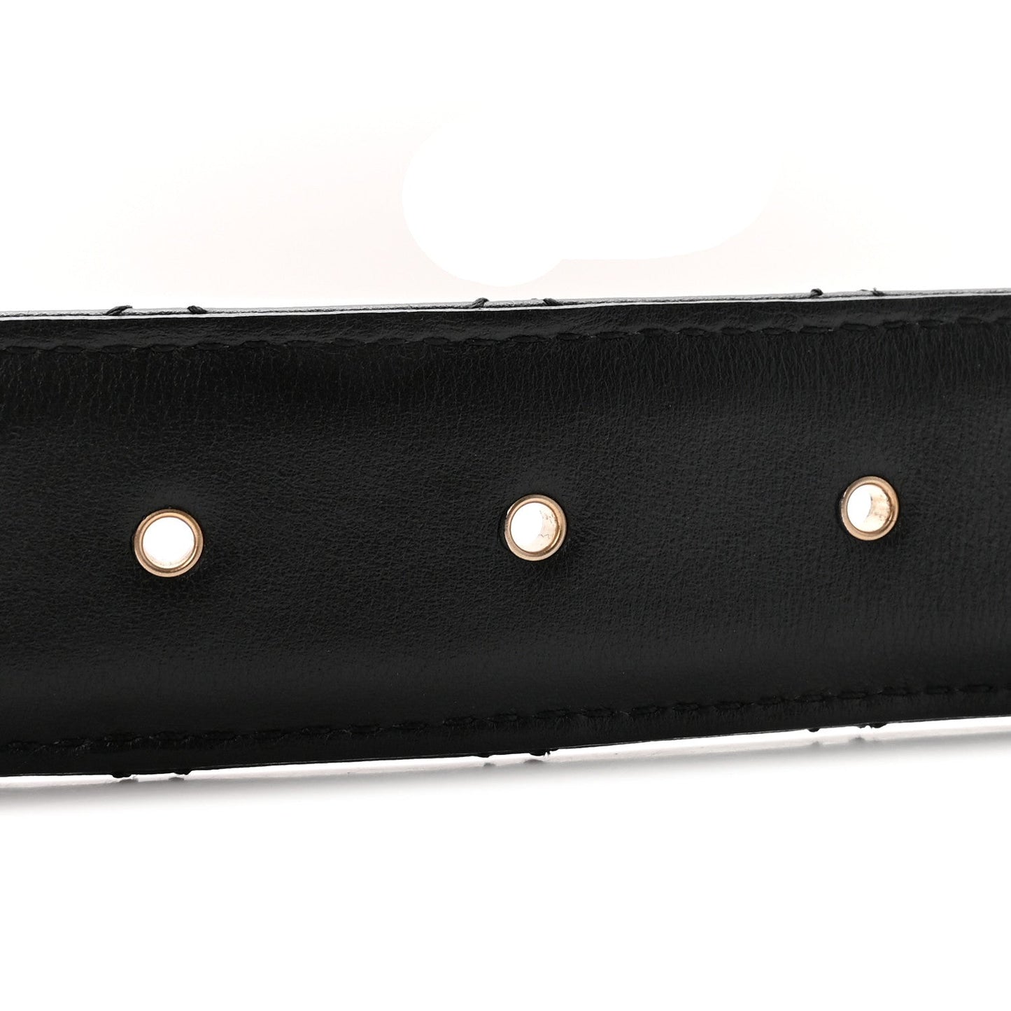 Lambskin Quilted CC Chain Belt 85 34 Black