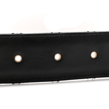 Lambskin Quilted CC Chain Belt 85 34 Black
