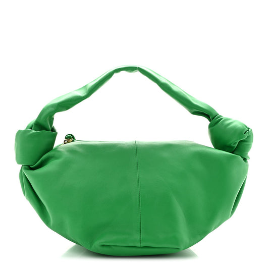 Nappa Mini Double Knot Bag Parakeet
