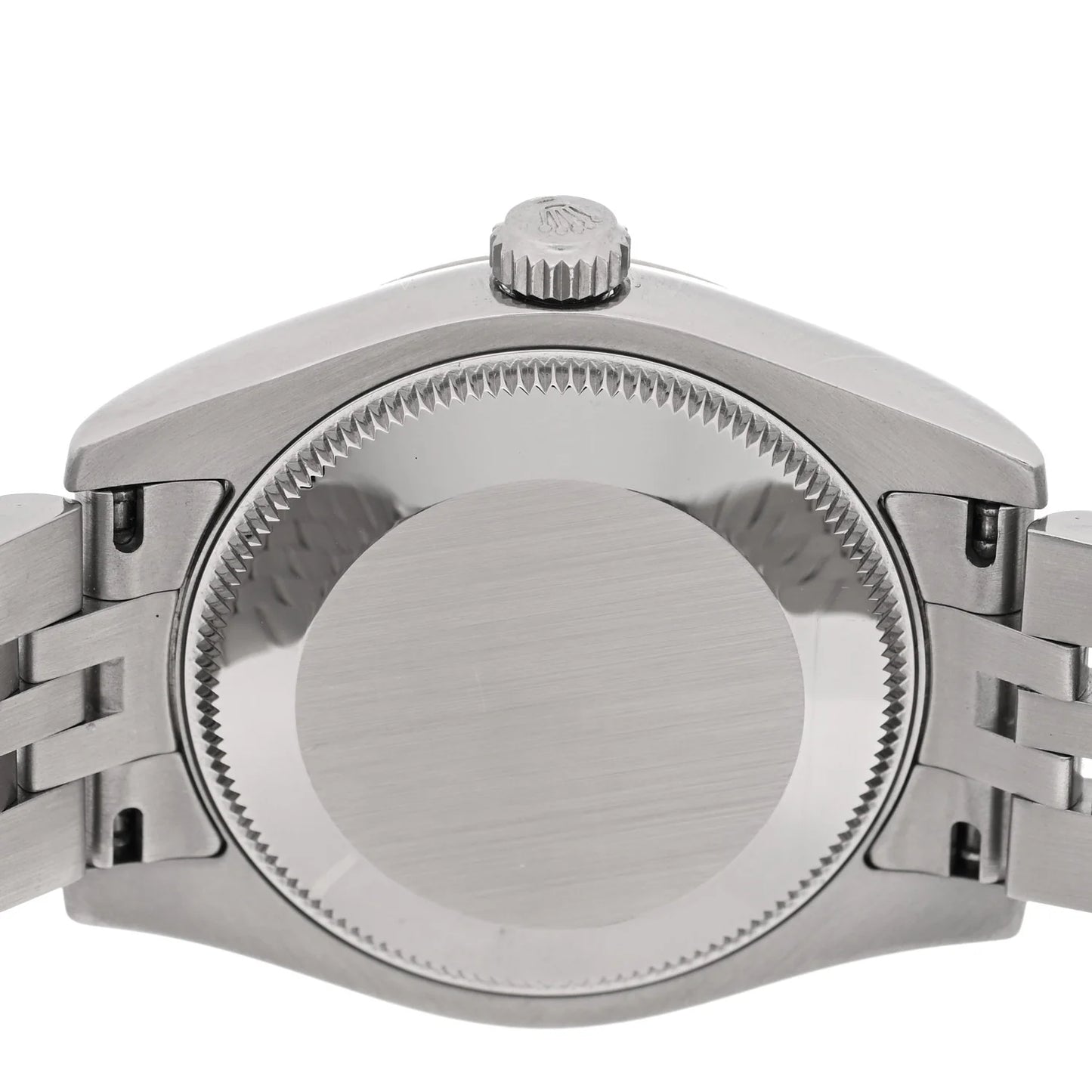 Rolex Stainless Steel 18K White Gold Diamond 31mm Oyster Perpetual Datejust Watch Silver Jubilee 178274