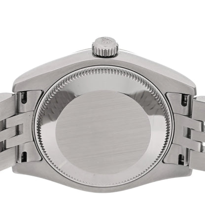 Rolex Stainless Steel 18K White Gold Diamond 31mm Oyster Perpetual Datejust Watch Silver Jubilee 178274