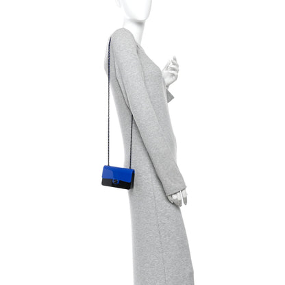Plexiglass Plexi Coco Bag Black Blue