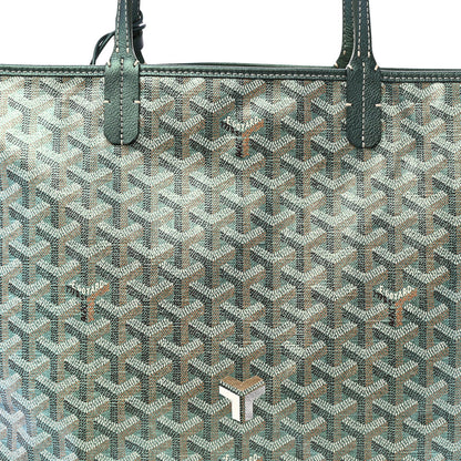 Iridescent Goyardine Saint Louis PM Pearly Green