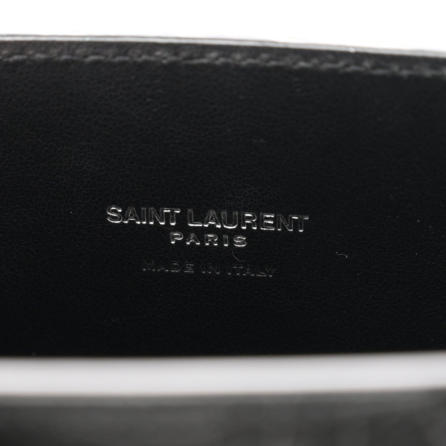 Calfskin Crocodile Embossed Nano Sac De Jour Black