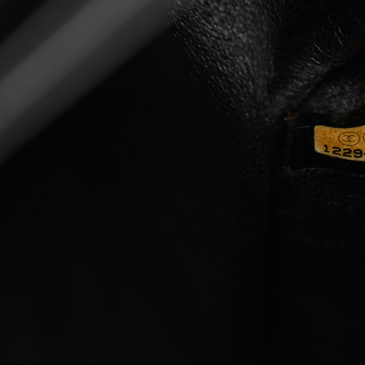 Metallic Calfskin Striped 2.55 Reissue 226 Flap Black