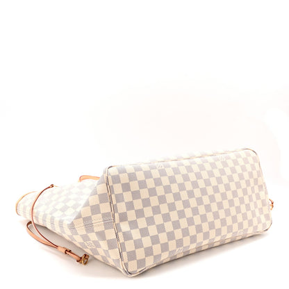 Damier Azur Neo Neverfull GM Rose Ballerine