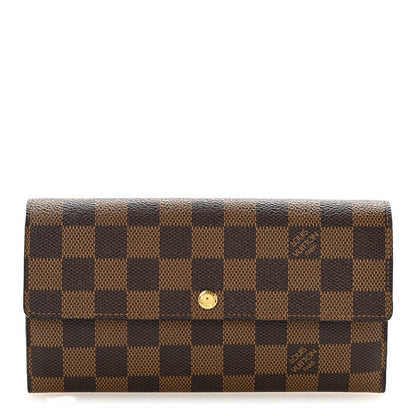 Damier Ebene Sarah Wallet