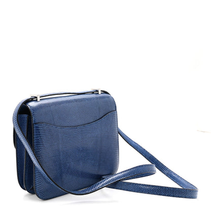 Lizard Constance 18 Bleu Saphir