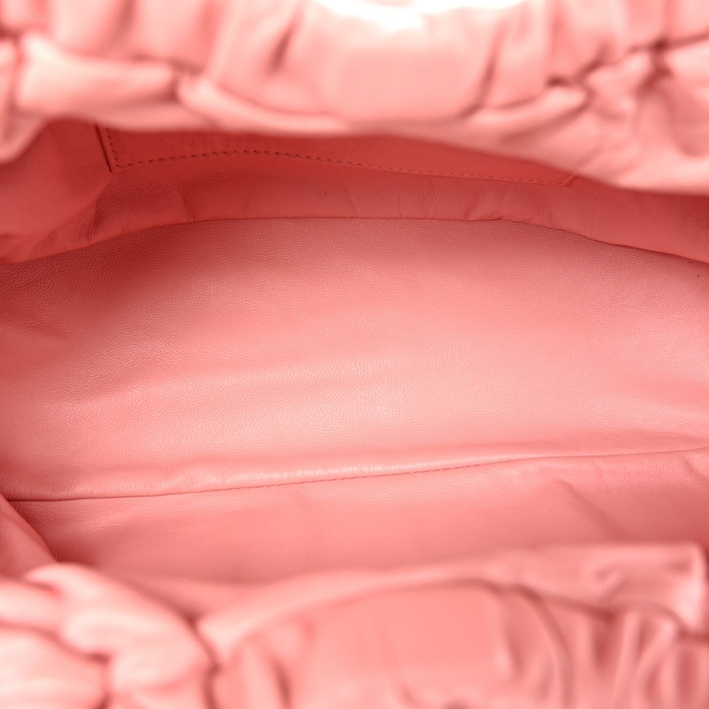 Lambskin Cloud Clutch Blush