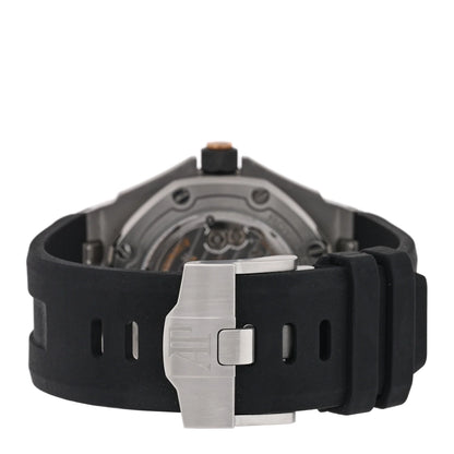 Audemars Piguet Stainless Steel Rubber 42mm Royal Oak Offshore Diver Automatic Watch Green 15720ST.OO.A052CA.01