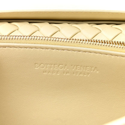 Nappa Intrecciato Patti Top Handle Bag Sea Salt