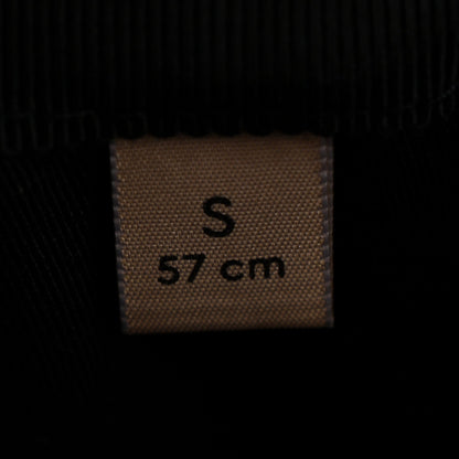 Monogram Web Bucket Hat S Black