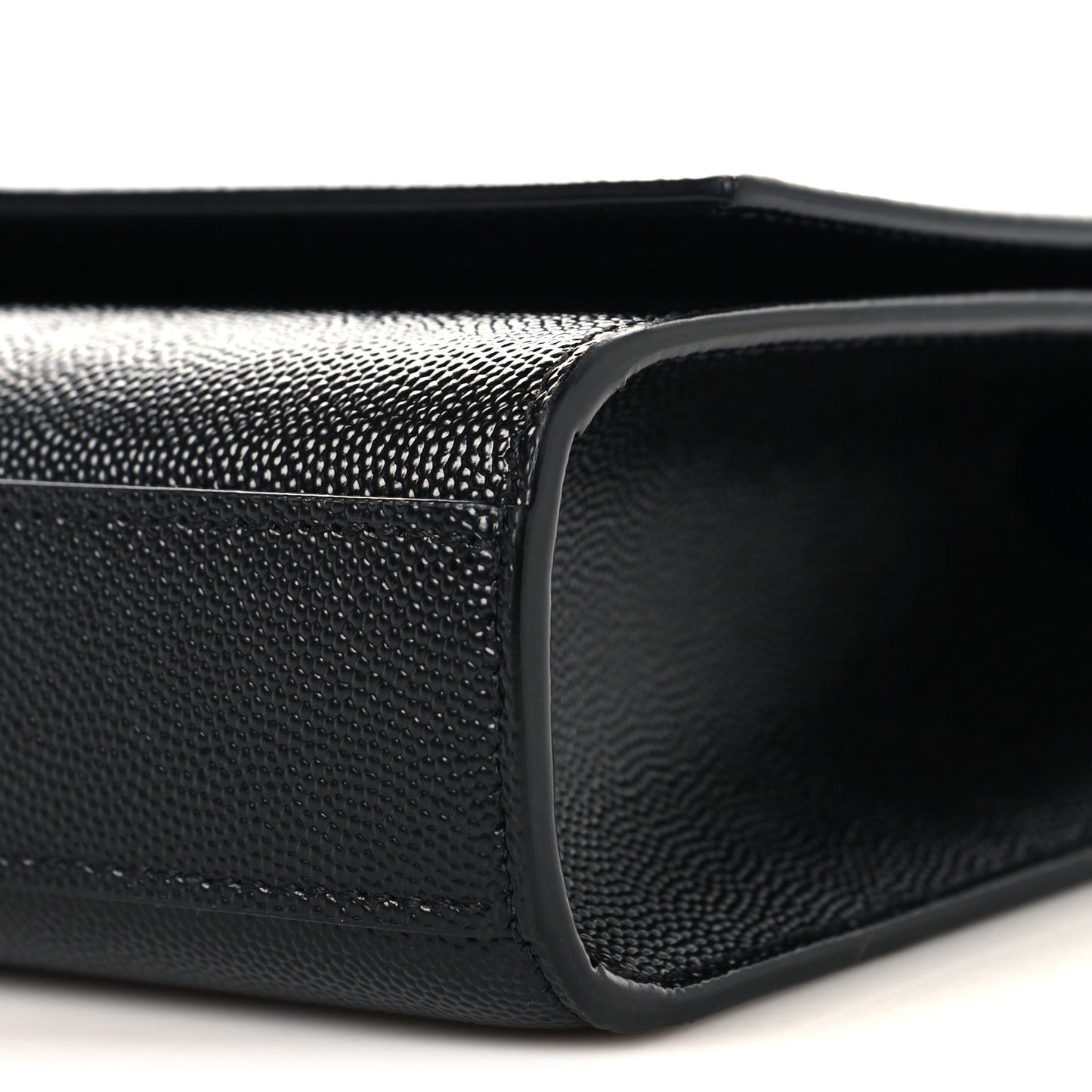 Grain De Poudre Medium Classic Monogram Monochrome Kate Satchel Black
