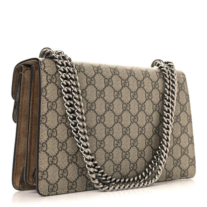 GG Supreme Monogram Small Dionysus Shoulder Bag Taupe