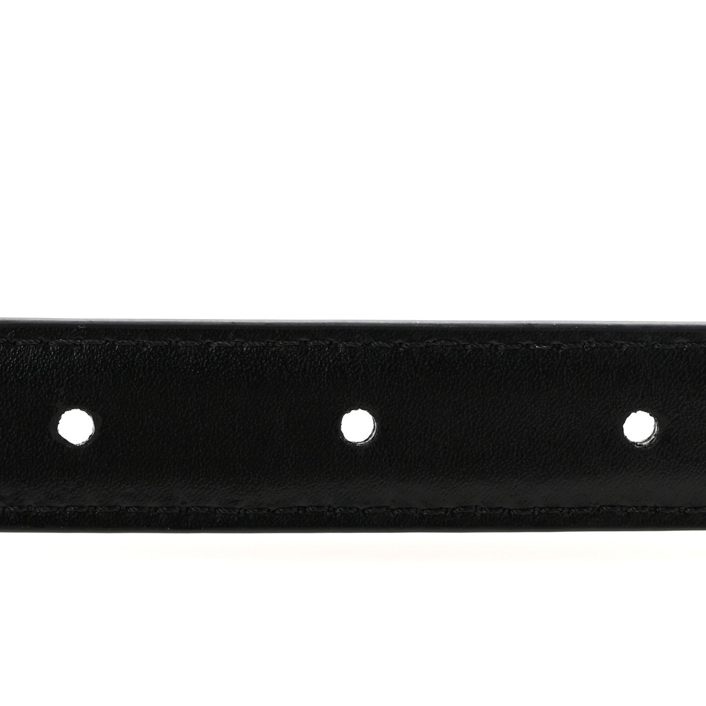 Box Calfskin Small 18mm Triomphe Belt 75 30 Black