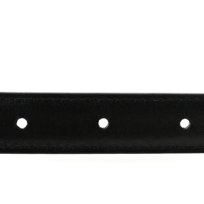 Box Calfskin Small 18mm Triomphe Belt 75 30 Black