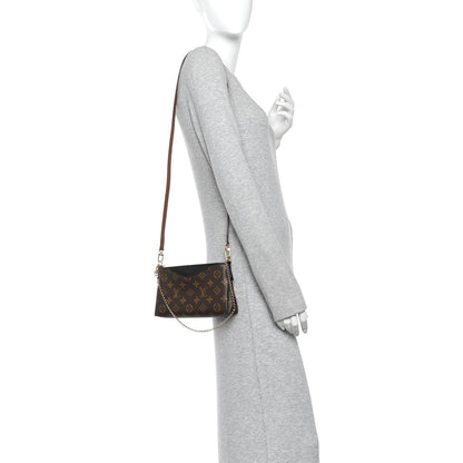 Monogram Pallas Clutch Black