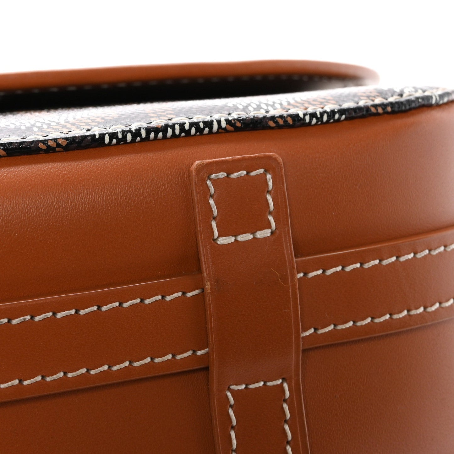 Goyardine Belvedere II PM Messenger Bag Black Gold