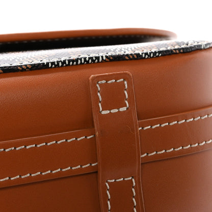 Goyardine Belvedere II PM Messenger Bag Black Gold