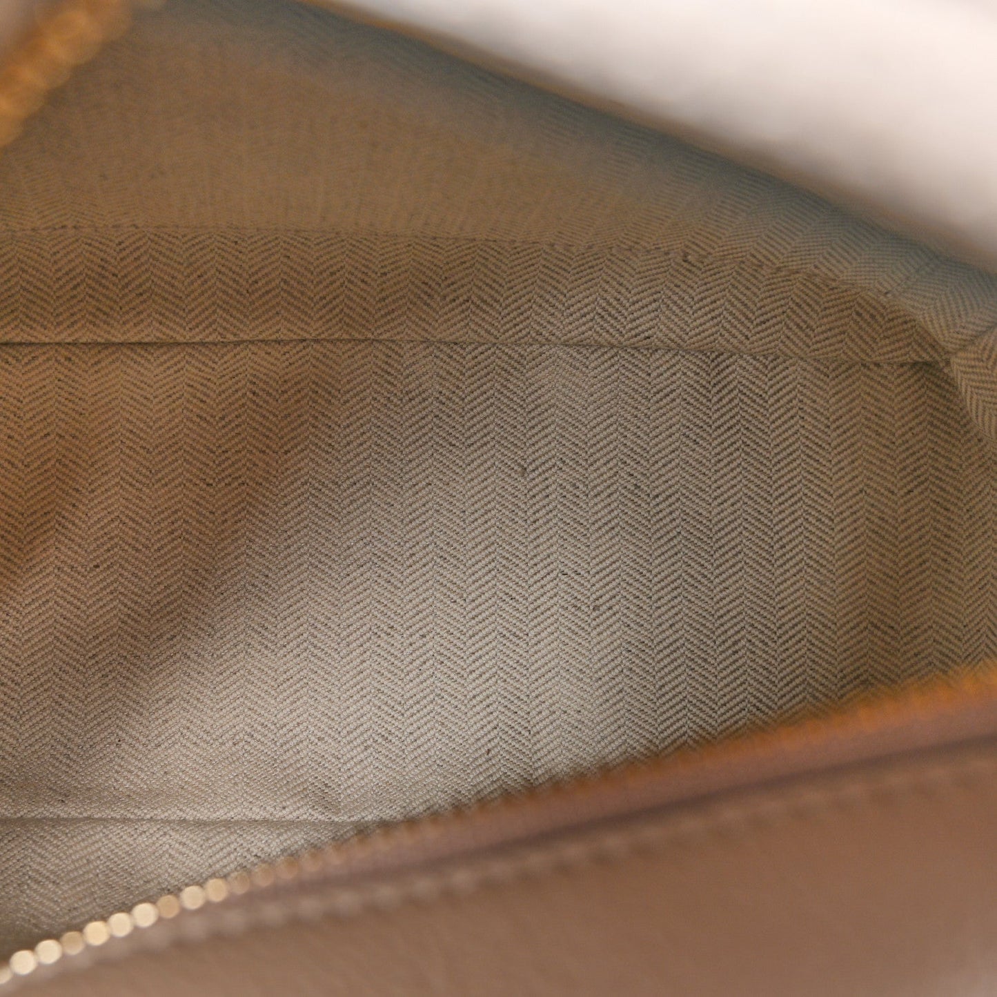 Grained Calfskin Small Puzzle Bag Sand Mink