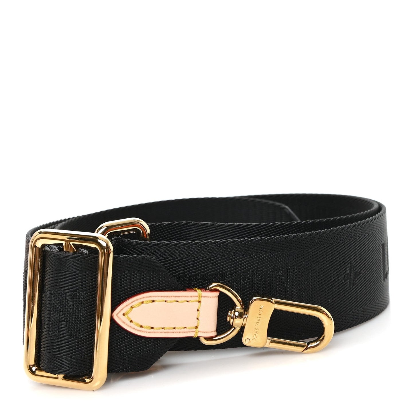 Monogram Multi Pochette Accessories Bandouliere Shoulder Strap Black