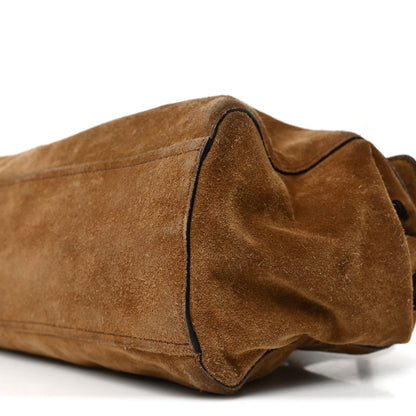 Scamosciato Suede Shoulder Bag