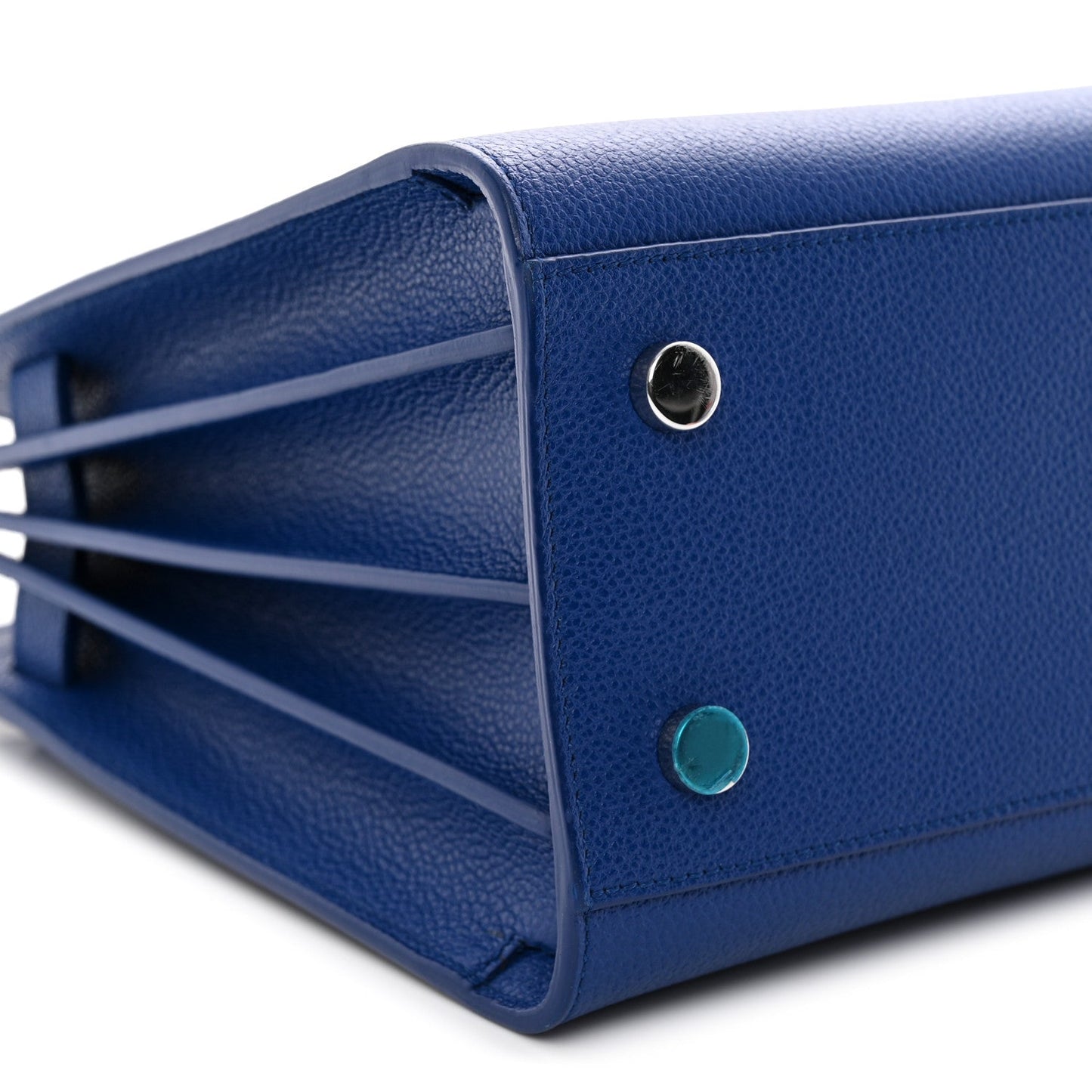 Grained Calfskin Baby Sac De Jour Outremer