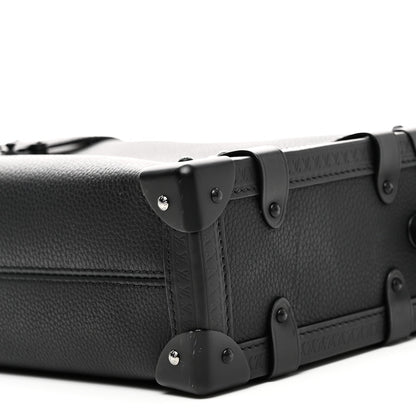 Calfskin Side Trunk MM Black