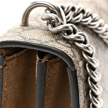 GG Supreme Monogram Small Dionysus Shoulder Bag Taupe
