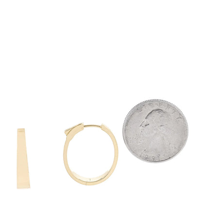 Anita Ko 18K Yellow Gold Classic Meryl Hoop Earrings