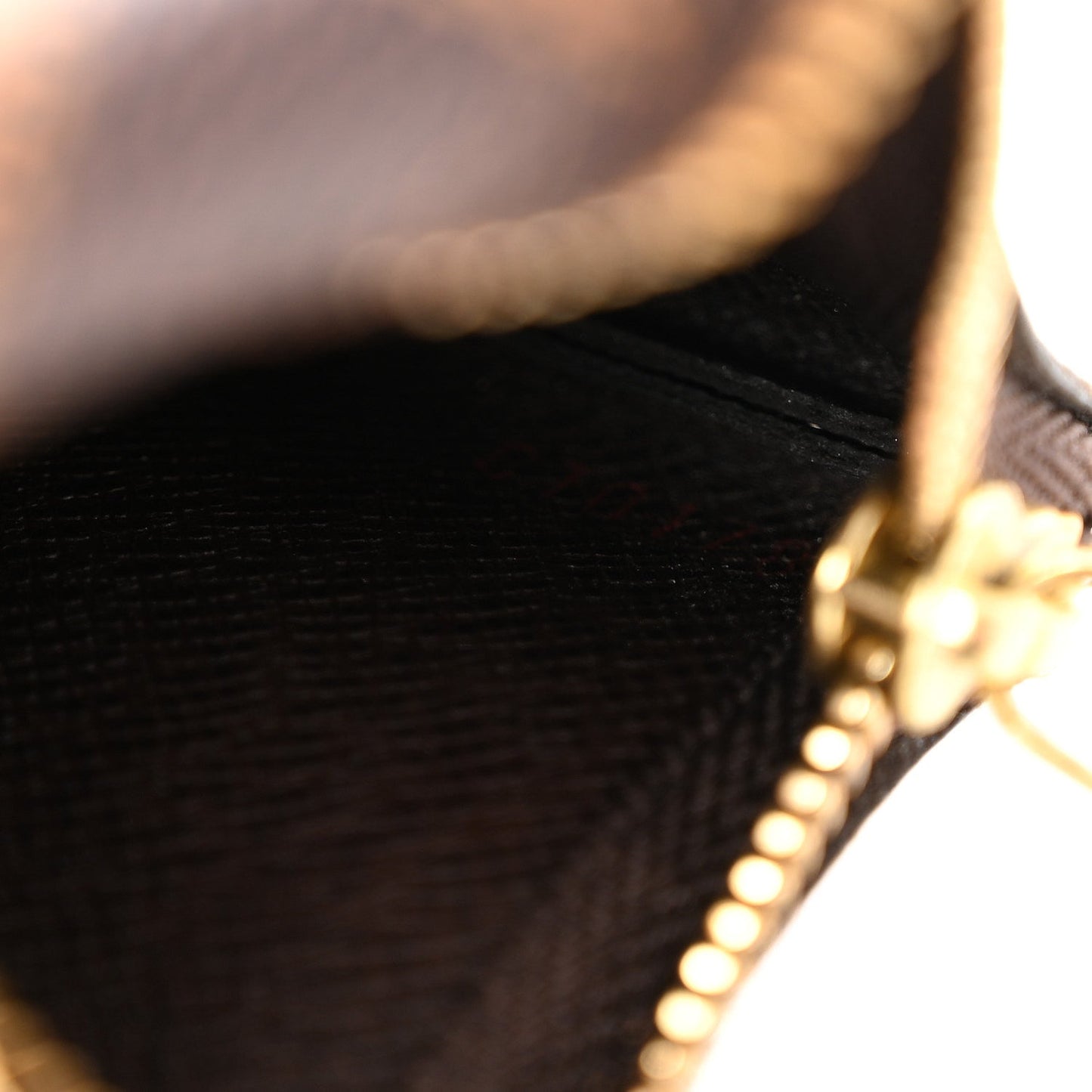 Damier Ebene Key Pouch