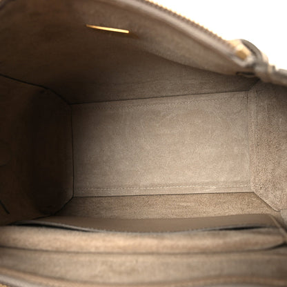 Grained Calfskin Micro Belt Bag Light Taupe