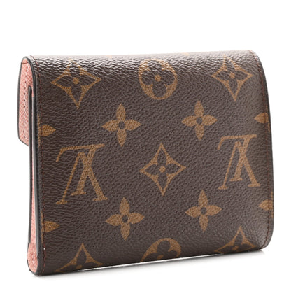 Monogram Victorine Wallet Rose Ballerine