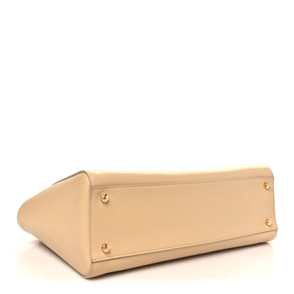 Calfskin Archetype Small Shopping Tote Beige