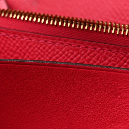 Epsom Kelly Longue Wallet Rose Extreme