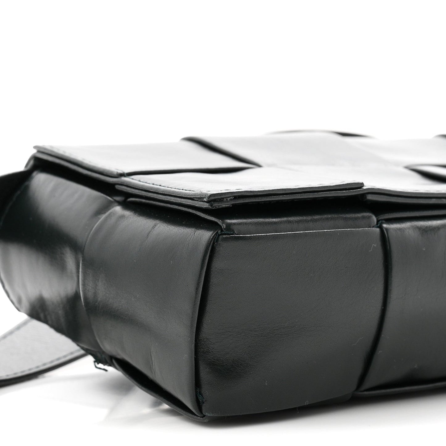 Paper Calfskin Intreccio Cassette Belt Bag Camping